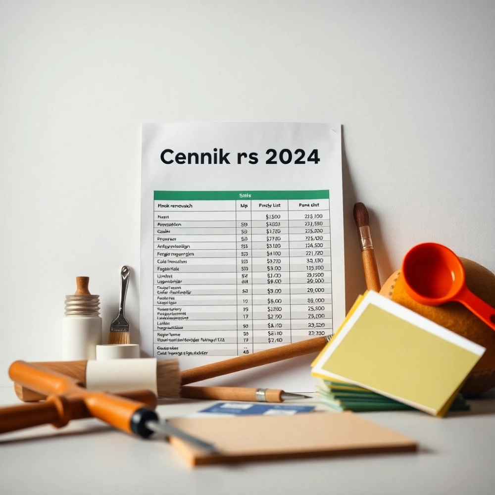 Cennik Usług Remontowych 2024 Śląskie