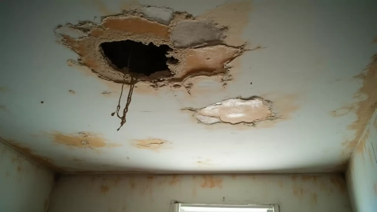 Koszt naprawy sufitu po zalaniu Wrocław