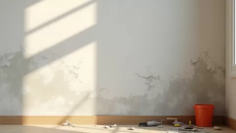 jak naprawić ścianę po zalaniu