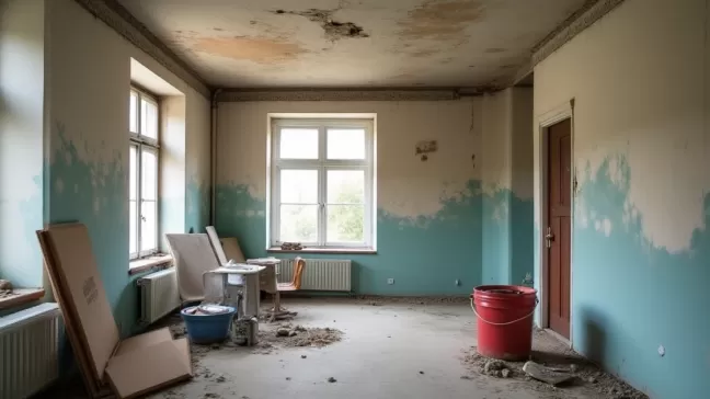 Koszt naprawy sufitu po zalaniu Elbląg