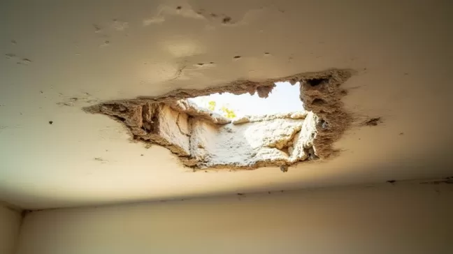 Koszt naprawy sufitu po zalaniu Olsztyn