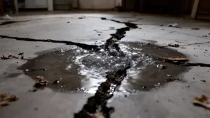 Zalana posadzką betonową
