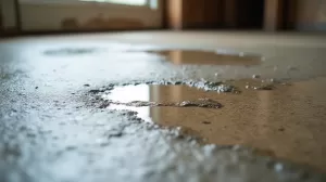 Ile schnie posadzka po zalaniu