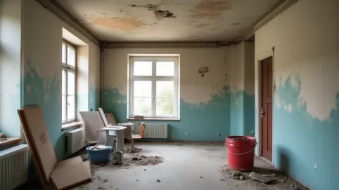 Koszt naprawy sufitu po zalaniu Elbląg