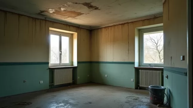 Koszt naprawy sufitu po zalaniu Tychy