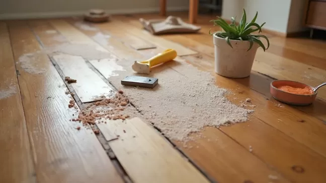 Naprawa parkietu po zalaniu cena