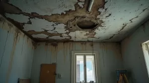Naprawa sufitu po zalaniu