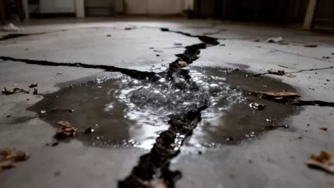 Zalana posadzką betonową